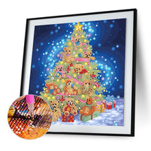 Load image into Gallery viewer, Christmas Tree 30*30CM(Canvas) Partial Special Shaped Drill Diamond Painting
