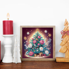 Load image into Gallery viewer, Christmas Tree 30*30CM(Canvas) Partial Special Shaped Drill Diamond Painting
