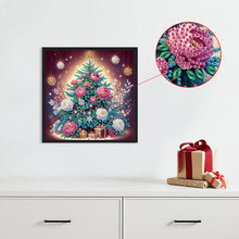 Load image into Gallery viewer, Christmas Tree 30*30CM(Canvas) Partial Special Shaped Drill Diamond Painting
