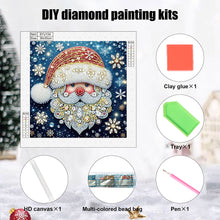 Load image into Gallery viewer, Santa Claus 30*30CM(Canvas) Partial Special Shaped Drill Diamond Painting
