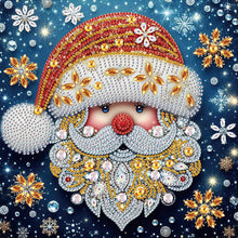 Load image into Gallery viewer, Santa Claus 30*30CM(Canvas) Partial Special Shaped Drill Diamond Painting
