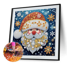 Load image into Gallery viewer, Santa Claus 30*30CM(Canvas) Partial Special Shaped Drill Diamond Painting
