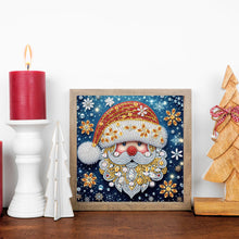 Load image into Gallery viewer, Santa Claus 30*30CM(Canvas) Partial Special Shaped Drill Diamond Painting
