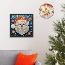 Load image into Gallery viewer, Santa Claus 30*30CM(Canvas) Partial Special Shaped Drill Diamond Painting
