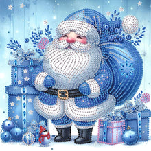 Load image into Gallery viewer, Santa Claus 30*30CM(Canvas) Partial Special Shaped Drill Diamond Painting
