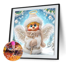 Load image into Gallery viewer, Christmas Angel 30*30CM(Canvas) Partial Special Shaped Drill Diamond Painting
