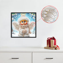 Load image into Gallery viewer, Christmas Angel 30*30CM(Canvas) Partial Special Shaped Drill Diamond Painting
