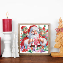 Load image into Gallery viewer, Santa Claus 30*30CM(Canvas) Partial Special Shaped Drill Diamond Painting
