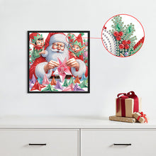 Load image into Gallery viewer, Santa Claus 30*30CM(Canvas) Partial Special Shaped Drill Diamond Painting
