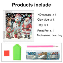 Load image into Gallery viewer, Santa Claus 30*30CM(Canvas) Partial Special Shaped Drill Diamond Painting
