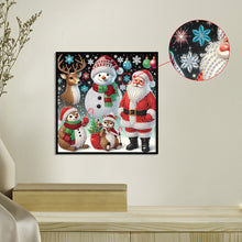 Load image into Gallery viewer, Santa Claus 30*30CM(Canvas) Partial Special Shaped Drill Diamond Painting
