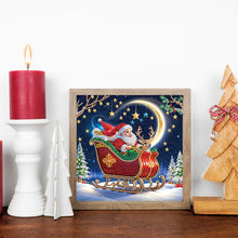 Load image into Gallery viewer, Santa Claus 30*30CM(Canvas) Partial Special Shaped Drill Diamond Painting
