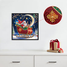 Load image into Gallery viewer, Santa Claus 30*30CM(Canvas) Partial Special Shaped Drill Diamond Painting
