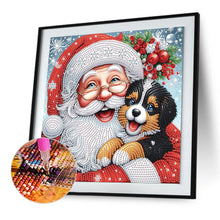 Load image into Gallery viewer, Santa Claus 30*30CM(Canvas) Partial Special Shaped Drill Diamond Painting
