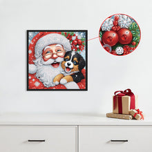 Load image into Gallery viewer, Santa Claus 30*30CM(Canvas) Partial Special Shaped Drill Diamond Painting
