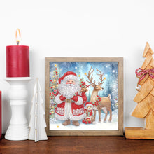 Load image into Gallery viewer, Santa Claus 30*30CM(Canvas) Partial Special Shaped Drill Diamond Painting
