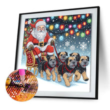 Load image into Gallery viewer, Santa Claus 30*30CM(Canvas) Partial Special Shaped Drill Diamond Painting
