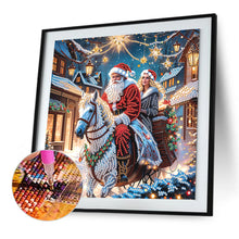 Load image into Gallery viewer, Santa Claus 30*30CM(Canvas) Partial Special Shaped Drill Diamond Painting
