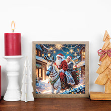 Load image into Gallery viewer, Santa Claus 30*30CM(Canvas) Partial Special Shaped Drill Diamond Painting
