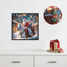 Load image into Gallery viewer, Santa Claus 30*30CM(Canvas) Partial Special Shaped Drill Diamond Painting
