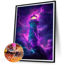 Load image into Gallery viewer, Lighthouse 30*40CM(Canvas) Full Round Drill Diamond Painting
