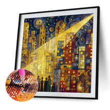 Load image into Gallery viewer, City Under Lights 40*40CM(Canvas) Full Round Drill Diamond Painting
