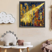 Load image into Gallery viewer, City Under Lights 40*40CM(Canvas) Full Round Drill Diamond Painting
