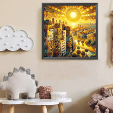 Load image into Gallery viewer, Sunshine City 40*40CM(Canvas) Full Round Drill Diamond Painting
