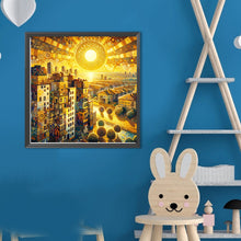 Load image into Gallery viewer, Sunshine City 40*40CM(Canvas) Full Round Drill Diamond Painting
