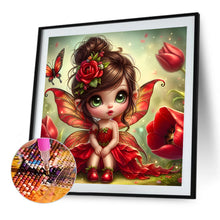 Load image into Gallery viewer, Elf Girl 30*30CM(Canvas) Full Round Drill Diamond Painting
