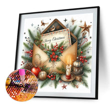 Load image into Gallery viewer, Christmas Letter 40*40CM(Picture) Full AB Round Drill Diamond Painting
