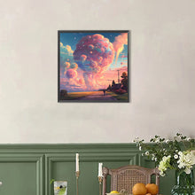 Load image into Gallery viewer, Pink Clouds 40*40CM(Picture) Full AB Round Drill Diamond Painting
