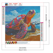 Load image into Gallery viewer, Sea Turtles 30*30CM(Canvas) Full Round Drill Diamond Painting
