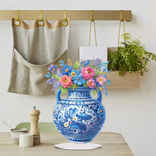 Load image into Gallery viewer, 2D Flat Porcelain Vase DIY Table Top Diamond Painting Ornament Kit for Home
