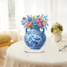 Load image into Gallery viewer, 2D Flat Porcelain Vase DIY Table Top Diamond Painting Ornament Kit for Home
