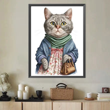 Load image into Gallery viewer, Cat Mom 40*50CM(Canvas) Full Round Drill Diamond Painting
