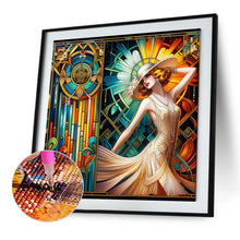 Load image into Gallery viewer, Modern Girl 40*40CM(Picture) Full Square Drill Diamond Painting
