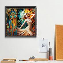 Load image into Gallery viewer, Modern Girl 40*40CM(Picture) Full Square Drill Diamond Painting
