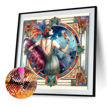 Load image into Gallery viewer, Modern Girl 40*40CM(Picture) Full Square Drill Diamond Painting
