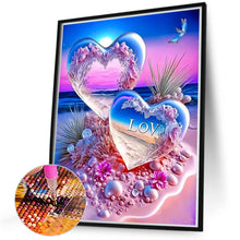 Load image into Gallery viewer, Love On The Beach 40*50CM(Canvas) Full Round Drill Diamond Painting
