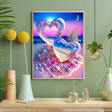 Load image into Gallery viewer, Love On The Beach 40*50CM(Canvas) Full Round Drill Diamond Painting
