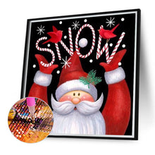 Load image into Gallery viewer, Santa Claus Snow 40*40CM(Canvas) Full Round Drill Diamond Painting
