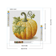 Load image into Gallery viewer, Green Leaf Pumpkin 40*40CM(Canvas) Full Round Drill Diamond Painting
