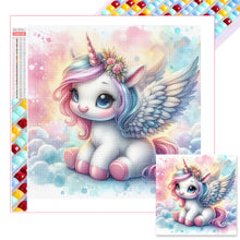 Load image into Gallery viewer, Unicorn 30*30CM(Picture) Full Square Drill Diamond Painting
