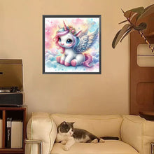 Load image into Gallery viewer, Unicorn 30*30CM(Picture) Full Square Drill Diamond Painting
