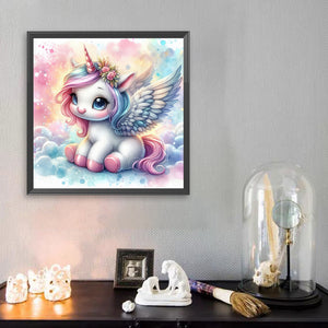 Unicorn 30*30CM(Picture) Full Square Drill Diamond Painting