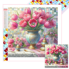 Load image into Gallery viewer, Tulip 40*40CM(Picture) Full Square Drill Diamond Painting
