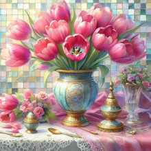 Load image into Gallery viewer, Tulip 40*40CM(Picture) Full Square Drill Diamond Painting
