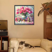 Load image into Gallery viewer, Tulip 40*40CM(Picture) Full Square Drill Diamond Painting
