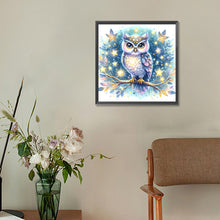 Load image into Gallery viewer, Owl 30*30CM(Canvas) Full Round Drill Diamond Painting
